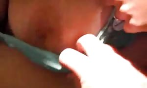 guy will get
 A face bang
 From His lush girl-friend
 In A swapping house